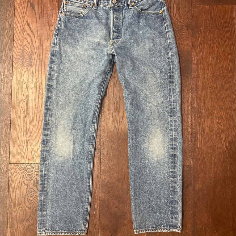 Levi's Light Blue Straight Jeans